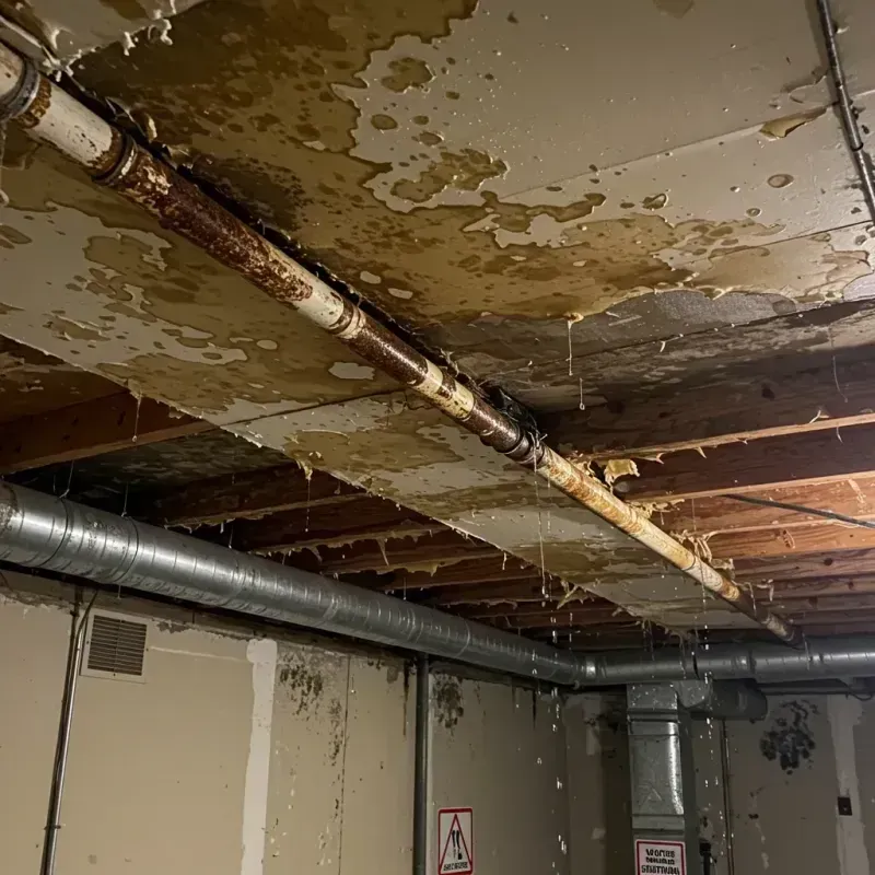 Ceiling Water Damage Repair in Sandy Hook, KY